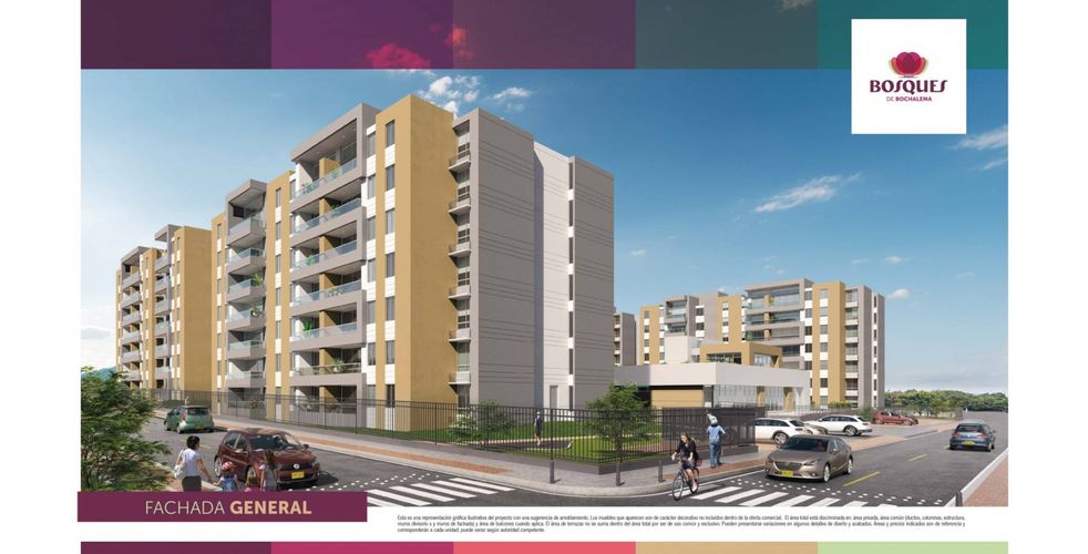 BOSQUES DE BOCHALEMA, Apartamentos en Venta en Bochalema, Cali - Imagen 1