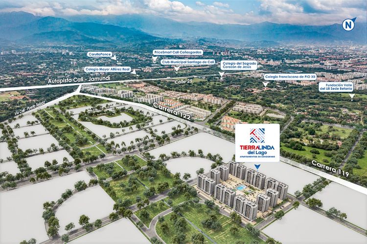TIERRALINDA DEL LAGO, Apartamentos en Venta en Bochalema, Cali - Miniatura 15