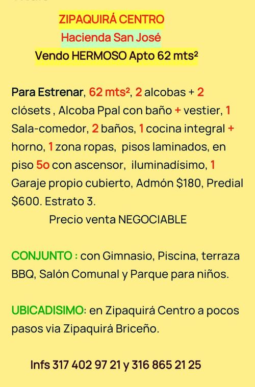 Apartamento en  Venta en Las villas, Zipaquirá - Miniatura 15