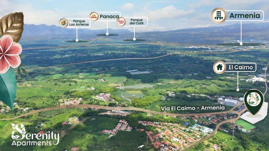 SERENITY APARTMENTS, Apartamentos en Venta en El Caimo, Armenia - Miniatura 19