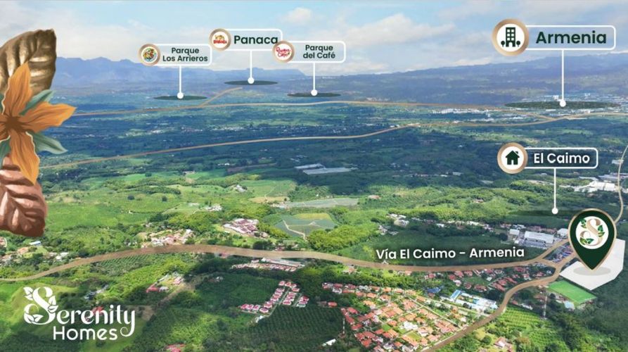 SERENITY HOMES, Casas en Venta en El Caimo, Armenia - Miniatura 5