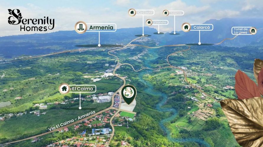 SERENITY HOMES, Casas en Venta en El Caimo, Armenia - Miniatura 12