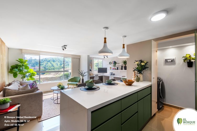 EL BOSQUE UNIDAD RESIDENCIAL, Apartamentos en Venta en Bello - Imagen 1
