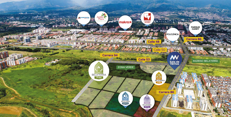 Belaterra Praia, Apartamentos en Venta en Valle del Lili, Cali - Miniatura 14