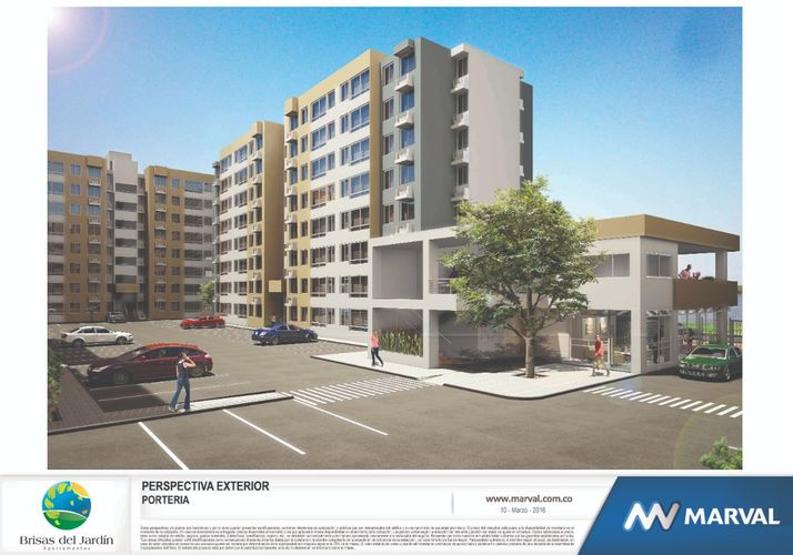 Brisas del Jardín, Apartamentos en Venta en La esperanza, Cartagena - Miniatura 2