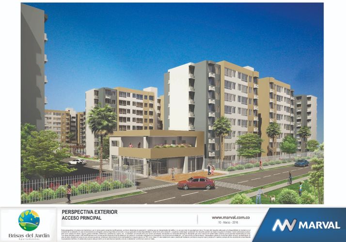Brisas del Jardín, Apartamentos en Venta en La esperanza, Cartagena - Miniatura 4