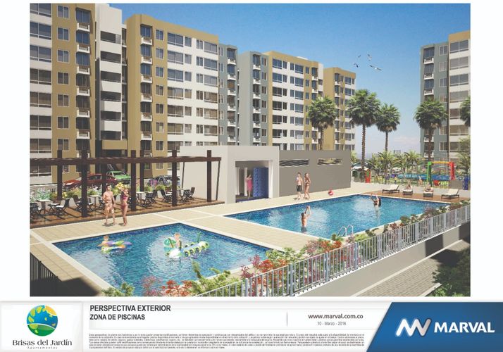 Brisas del Jardín, Apartamentos en Venta en La esperanza, Cartagena - Miniatura 8