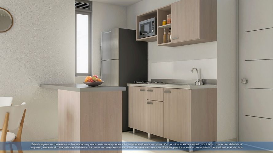 El Jardín Camelia, Apartamentos en Venta en La esperanza, Cartagena - Miniatura 3