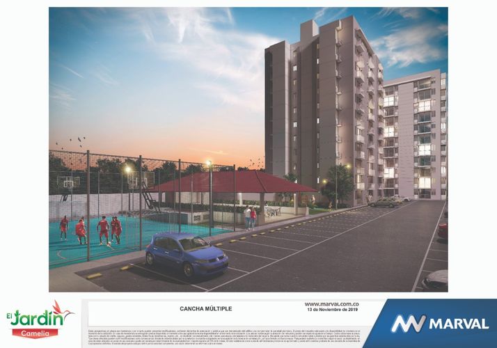 El Jardín Camelia, Apartamentos en Venta en La esperanza, Cartagena - Miniatura 9