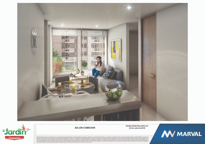 El Jardín Camelia, Apartamentos en Venta en La esperanza, Cartagena - Miniatura 12
