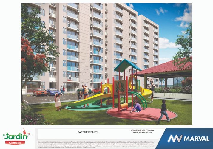 El Jardín Camelia, Apartamentos en Venta en La esperanza, Cartagena - Miniatura 10