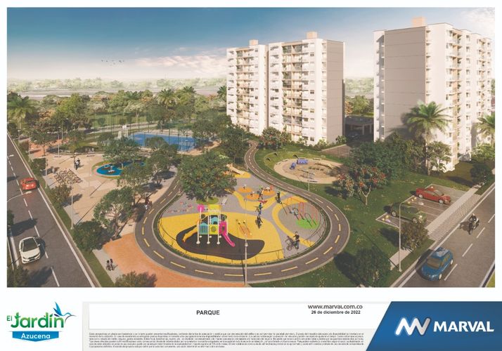 El Jardín Azucena, Apartamentos en Venta en La esperanza, Cartagena - Miniatura 2