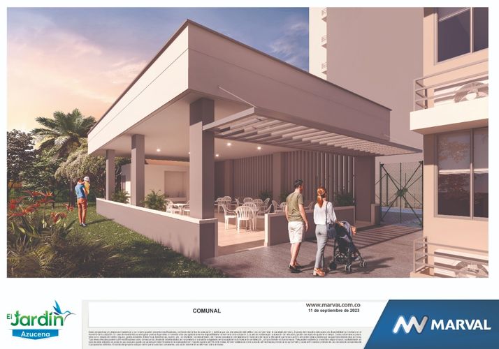 El Jardín Azucena, Apartamentos en Venta en La esperanza, Cartagena - Miniatura 7