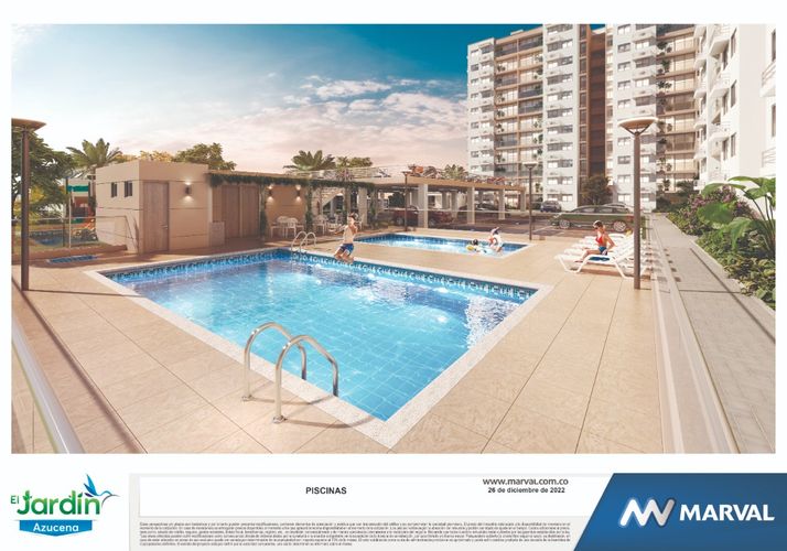 El Jardín Azucena, Apartamentos en Venta en La esperanza, Cartagena - Miniatura 5