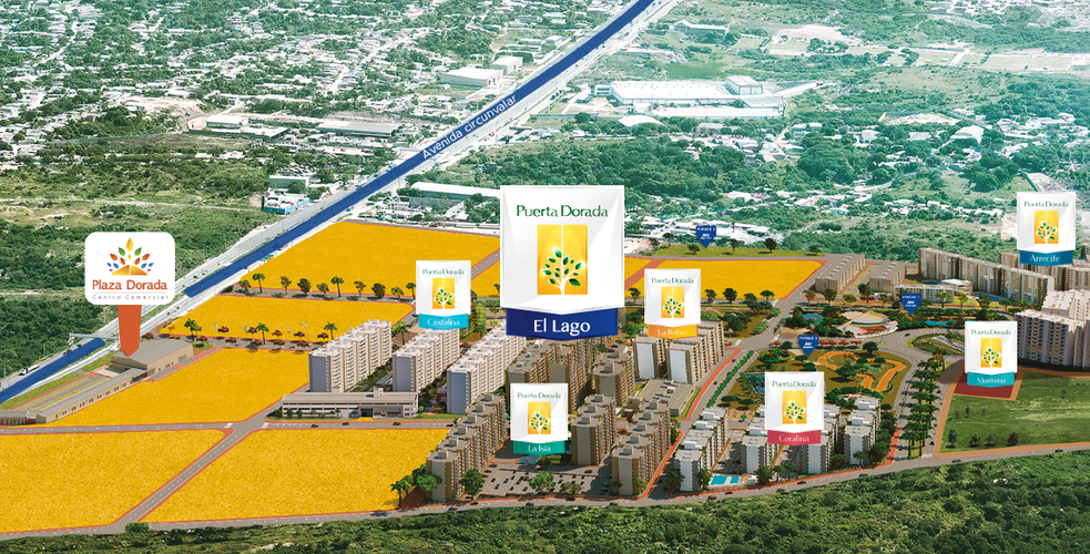 Puerta Dorada El Lago, Apartamentos en Venta en Veinte de julio, Barranquilla - Miniatura 2