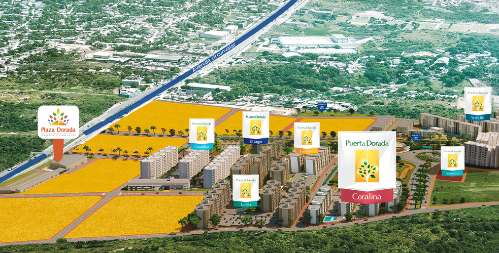Puerta Dorada Coralina, Apartamentos en Venta en Miramar, Barranquilla - Miniatura 3