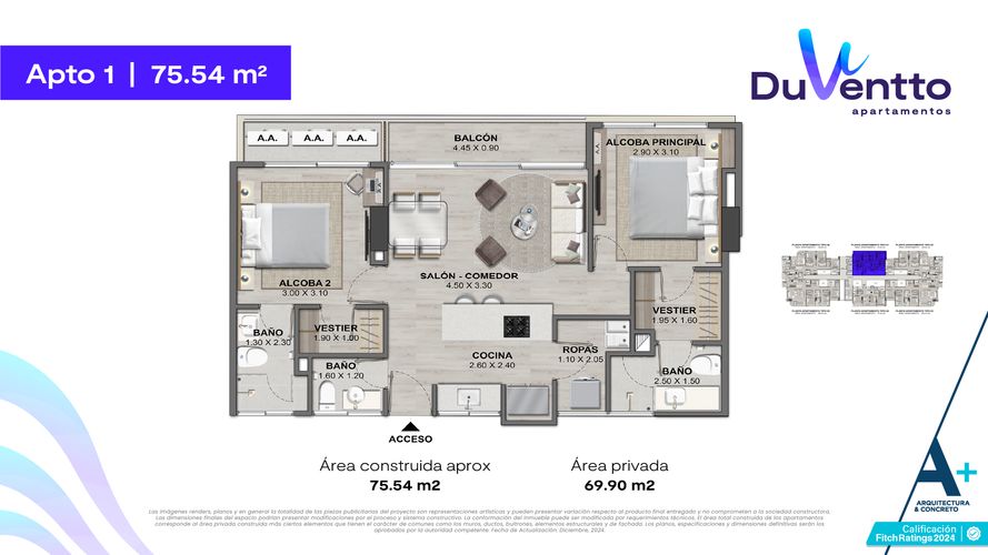DUVENTTO, Apartamentos en Venta en Riomar, Barranquilla - Miniatura 5