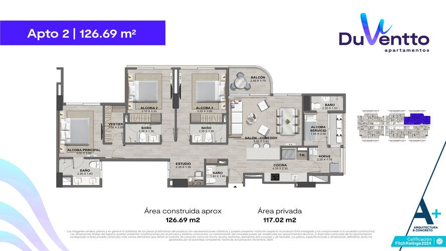 DUVENTTO, Apartamentos en Venta en Riomar, Barranquilla - Miniatura 3