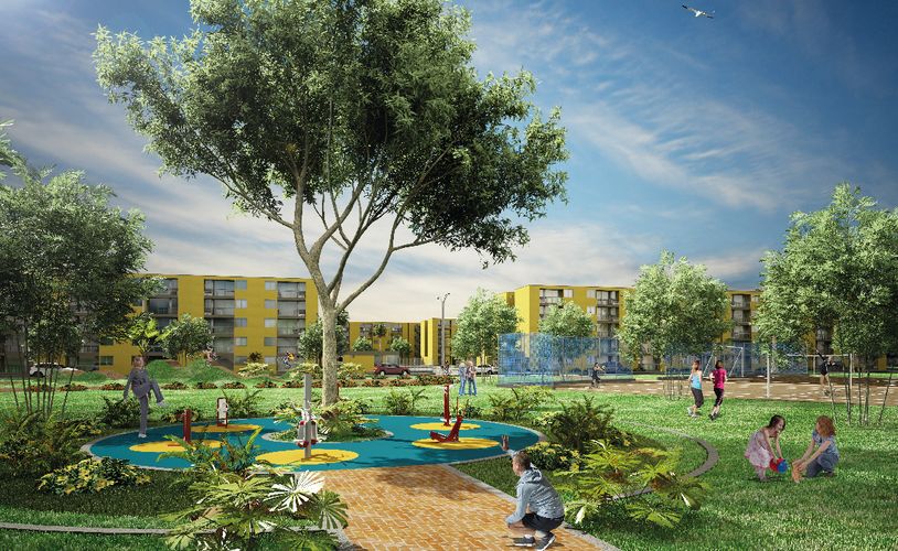 Ciudad del Parque Nukak, Apartamentos en Venta en El manantial, Soledad - Miniatura 4