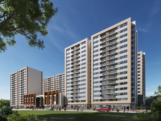 LOS ALMENDROS, Apartamentos en Venta en La felicidad, Bogotá - Imagen 1