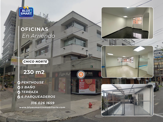 Oficina en  Arriendo en Chico norte, Bogotá - Imagen 1