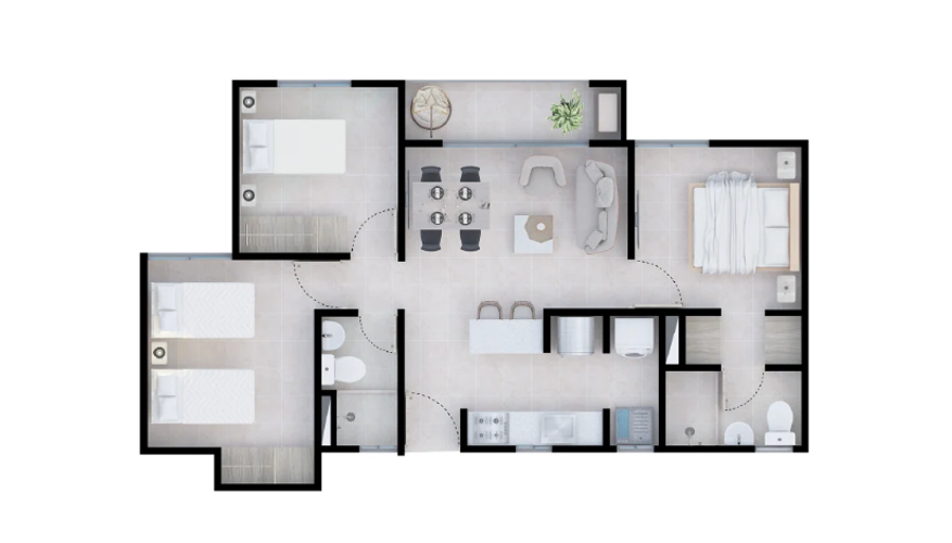 Apartamento en  Venta en El topacio, Flandes - Miniatura 10