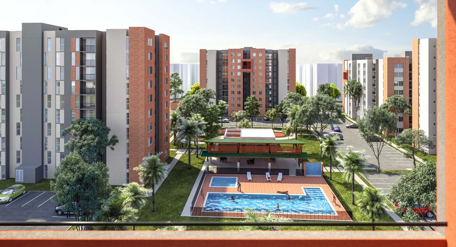 TIERRALINDA DEL PARQUE, Apartamentos en Venta en TierraLinda, Cali - Imagen 1