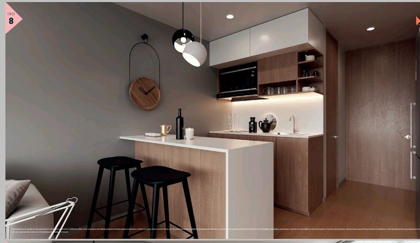 Apartaestudio en  Venta en Polo club, Bogotá - Miniatura 2