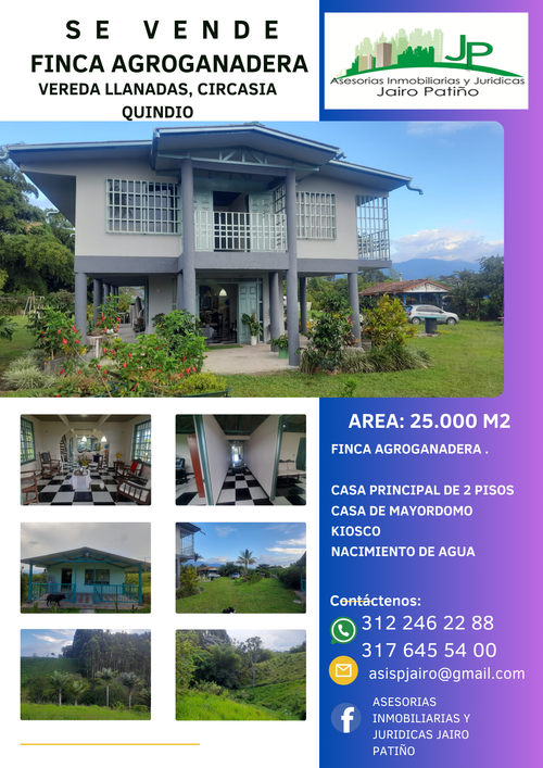 Finca en Venta en Llanadas, Circasia - Imagen 1