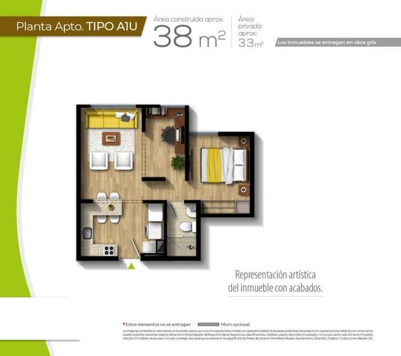 Apartaestudio en  Venta en Bosque de modelia, Bogotá - Miniatura 2