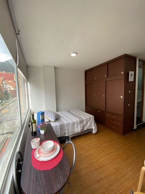 Apartaestudio en arriendo en Chapinero, Bogotá - Miniatura 4