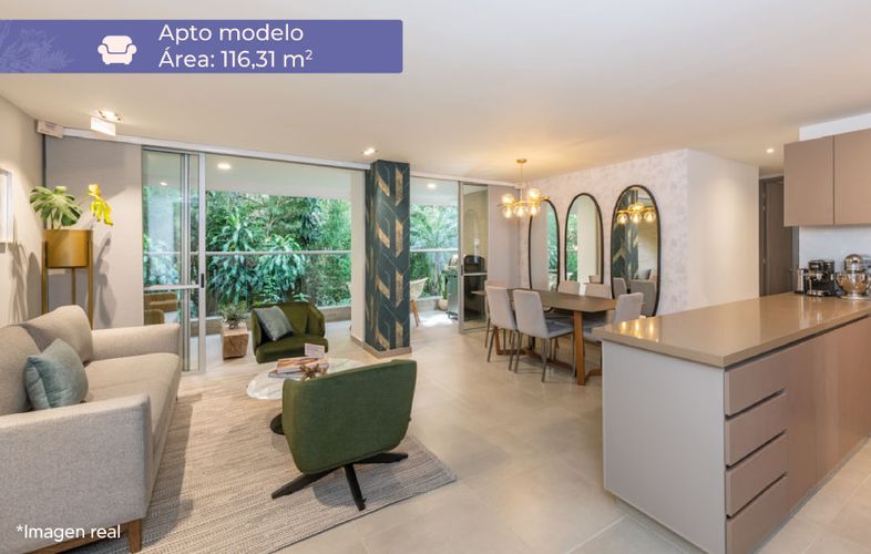 JACARANDAS PARQUE RESIDENCIAL, Apartamentos en Venta en Envigado - Miniatura 3