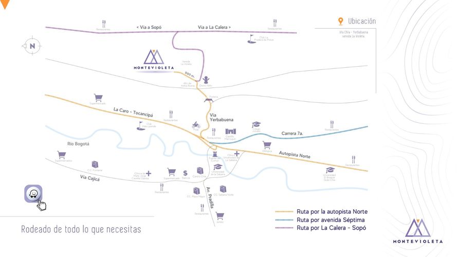 MONTEVIOLETA, Lotes en Venta en La violeta, Sopó - Miniatura 22