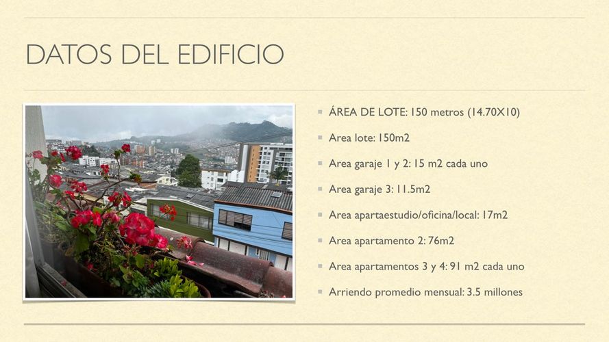 Edificio en Venta en Cable, Manizales - Miniatura 3
