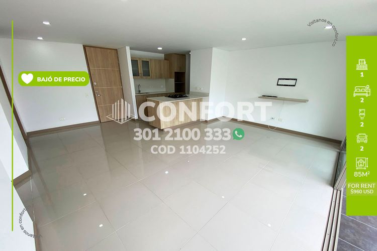 Apartamento en  Arriendo en El esmeraldal, Envigado - Imagen 1