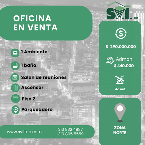 Oficina en  Venta en Santa Barbara, Bogotá - Miniatura 2