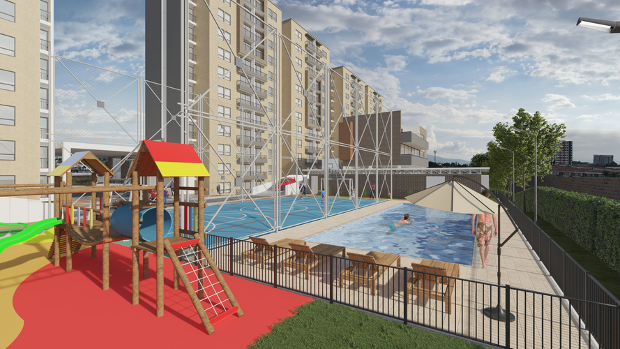 EL PEDREGAL PARQUE RESIDENCIAL, Apartamentos en Venta en Fusagasugá - Miniatura 4