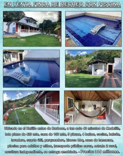 Finca en  Venta en El hatillo, Barbosa - Miniatura 19