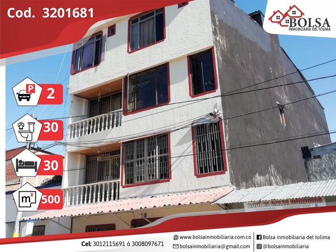 Edificio en Venta en Ambala, Ibagué - Imagen 1