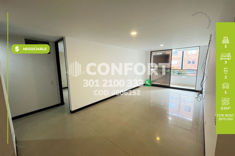Apartamento en Arriendo en Villagrande, Envigado - Imagen 1