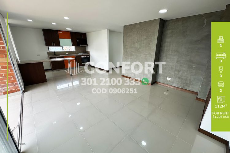 Apartamento en Arriendo en Los Parra, Medellín - Imagen 1
