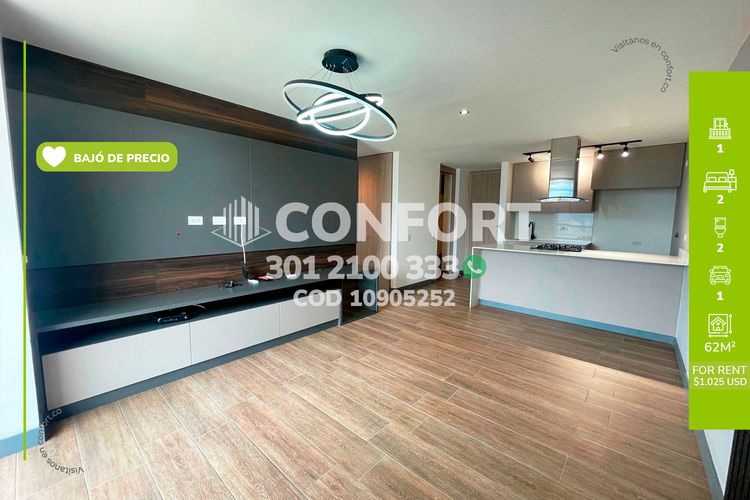Apartamento en Arriendo en Zuñiga, Envigado - Imagen 1