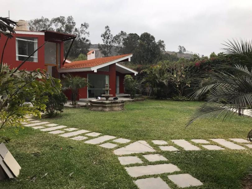 Alquiler Casa Moderna De Campo Con Lindo Jardín, Piscina Y Zona De