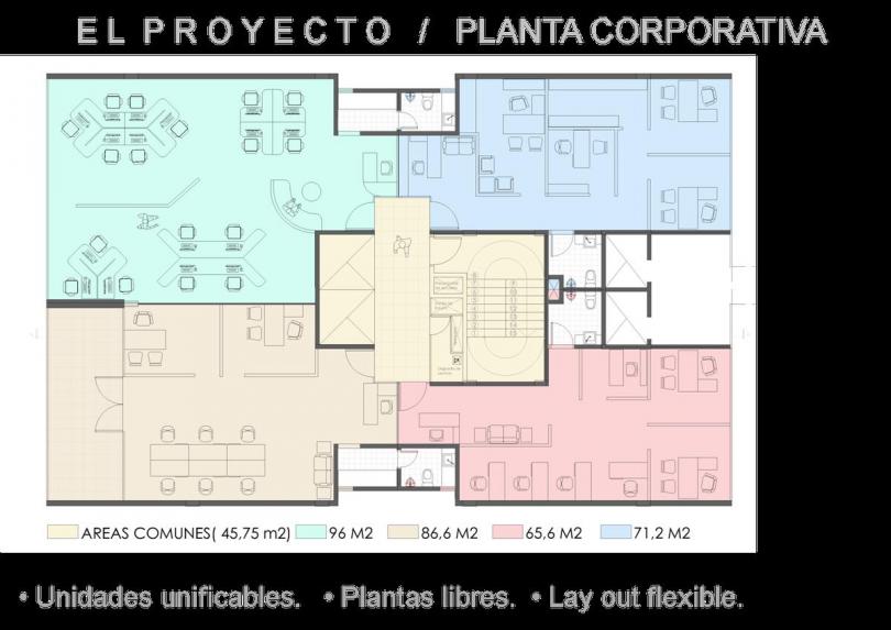 Oficinas Consultorios Planta Libre En Edificio Corporativo Ref B1c3f Infocasas Com Py