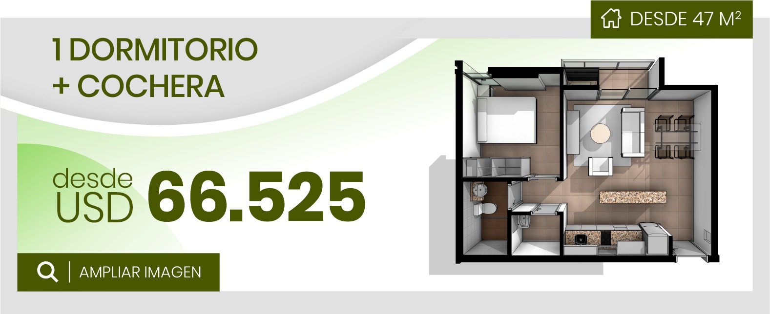 1 dormitorio