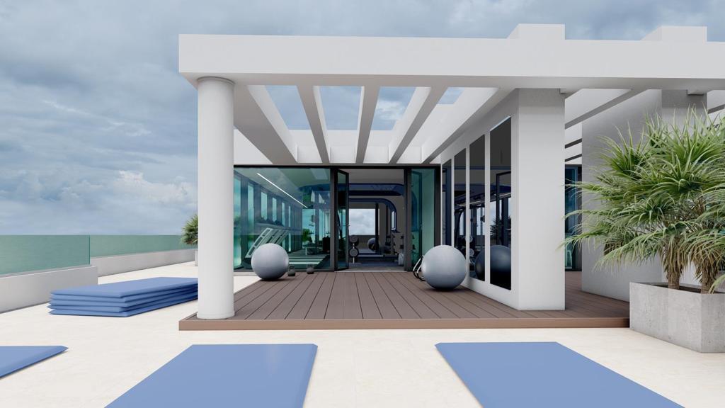 Apartamento 1 dormitorio y 1/2 con balcón, en Aidy Grill, Punta del Este. - Aanzicht 5