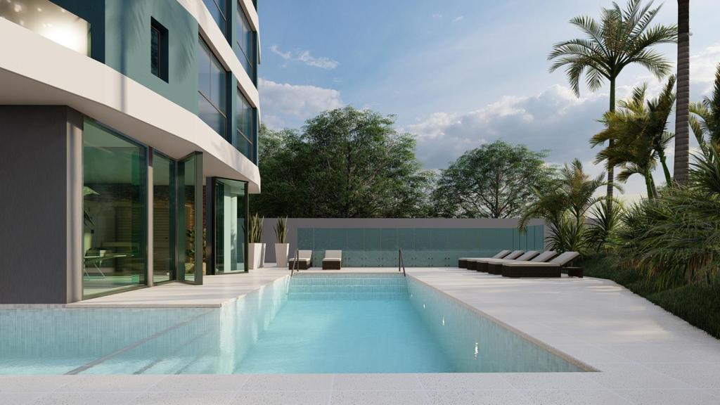 Apartamento 1 dormitorio y 1/2 con balcón, en Aidy Grill, Punta del Este. - Meer