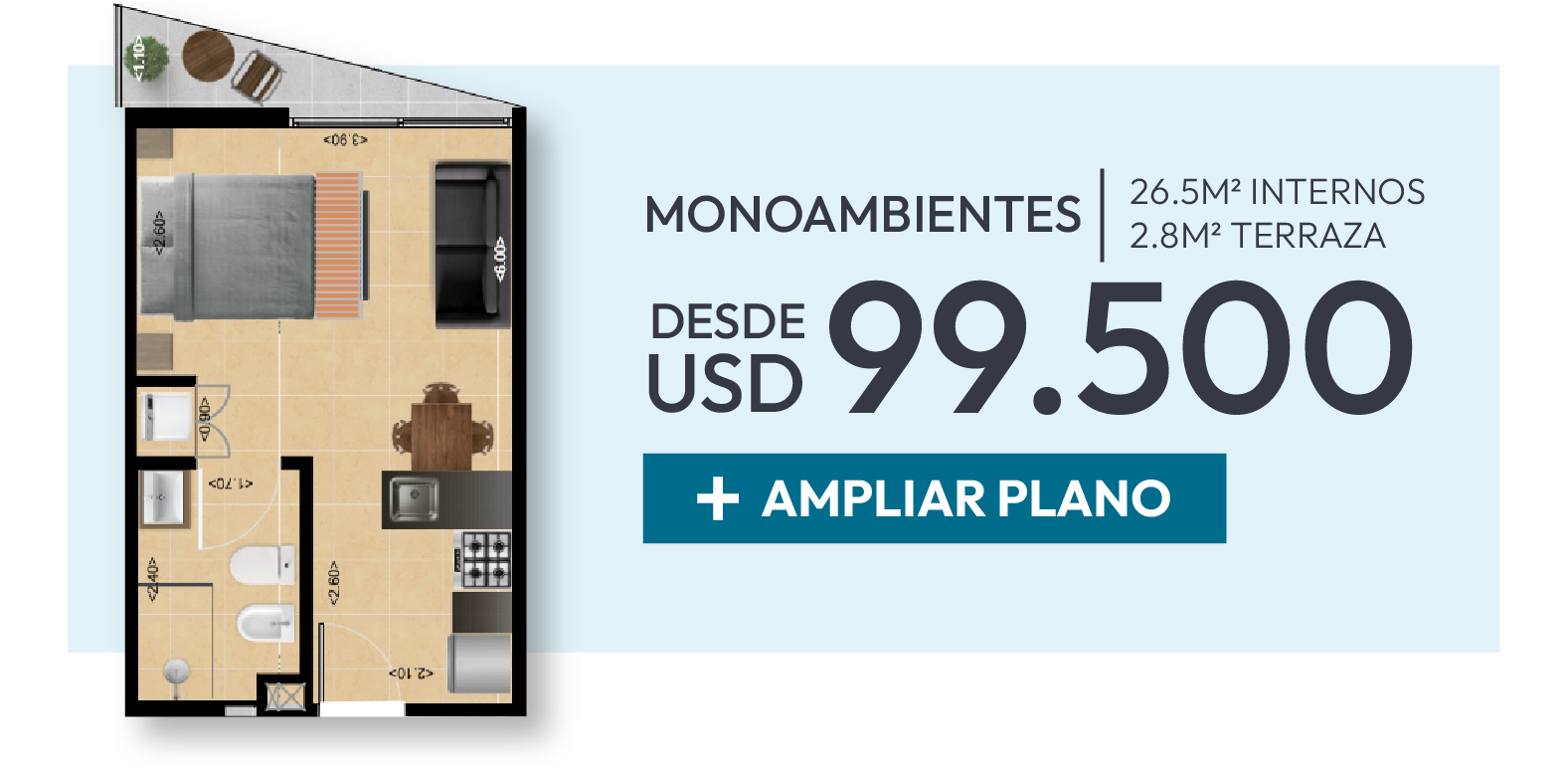monoambiente