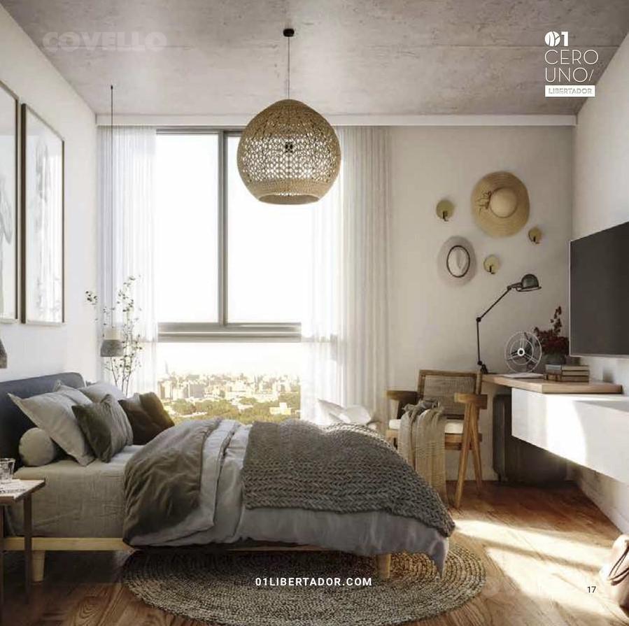 Apartamento 1 dormitorio al frente en Av Libertador - Ansicht 4