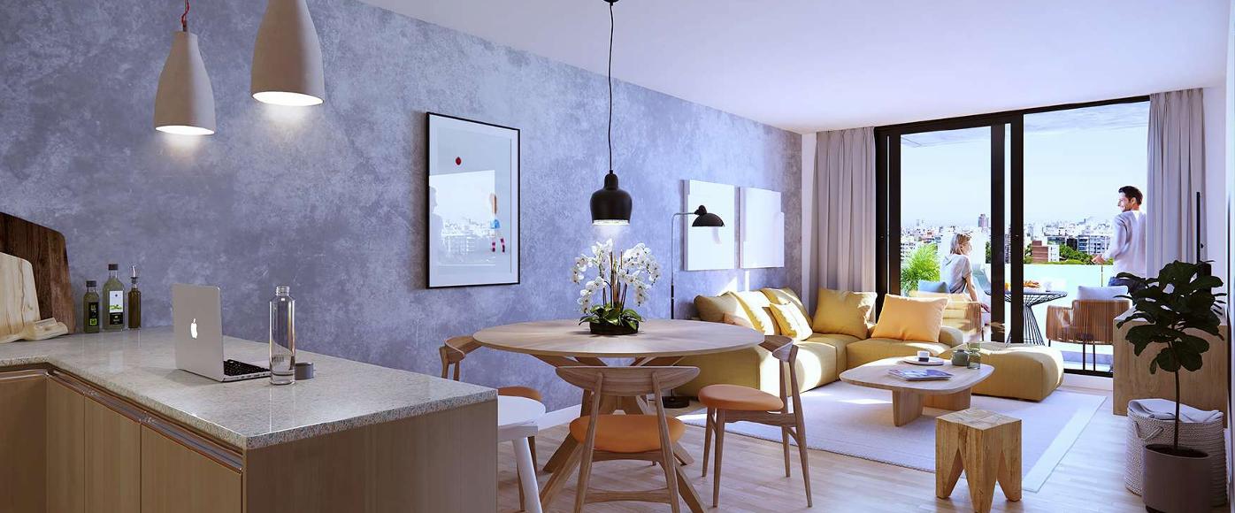 Venta Apartamento en Pocitos Terraza Garage Amenities 2 Dormitorios - Widok 4